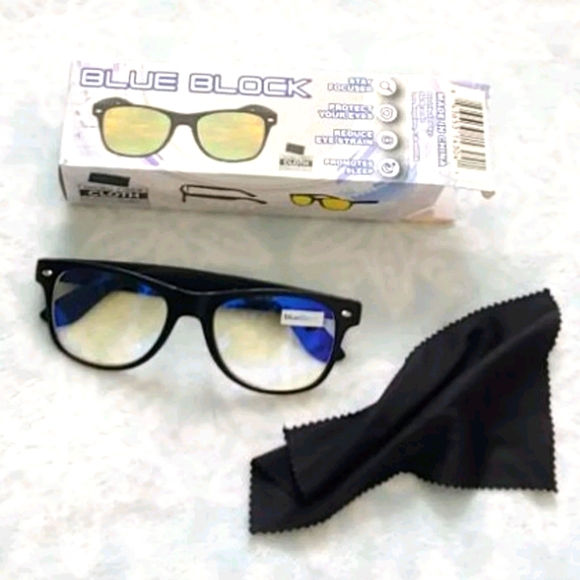 NEW Blue Light Filtering Eyeglasses Cleaning Cloth - Picture 1 of 6